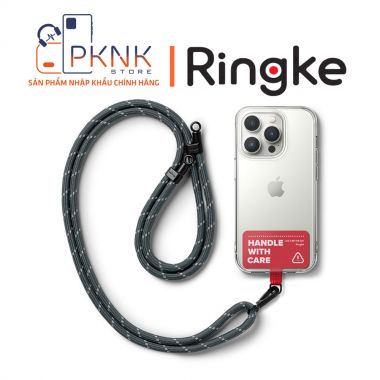 Dây Đeo Ringke Holder Link Strap | Tarpaulin Red - Charcoal/Gray