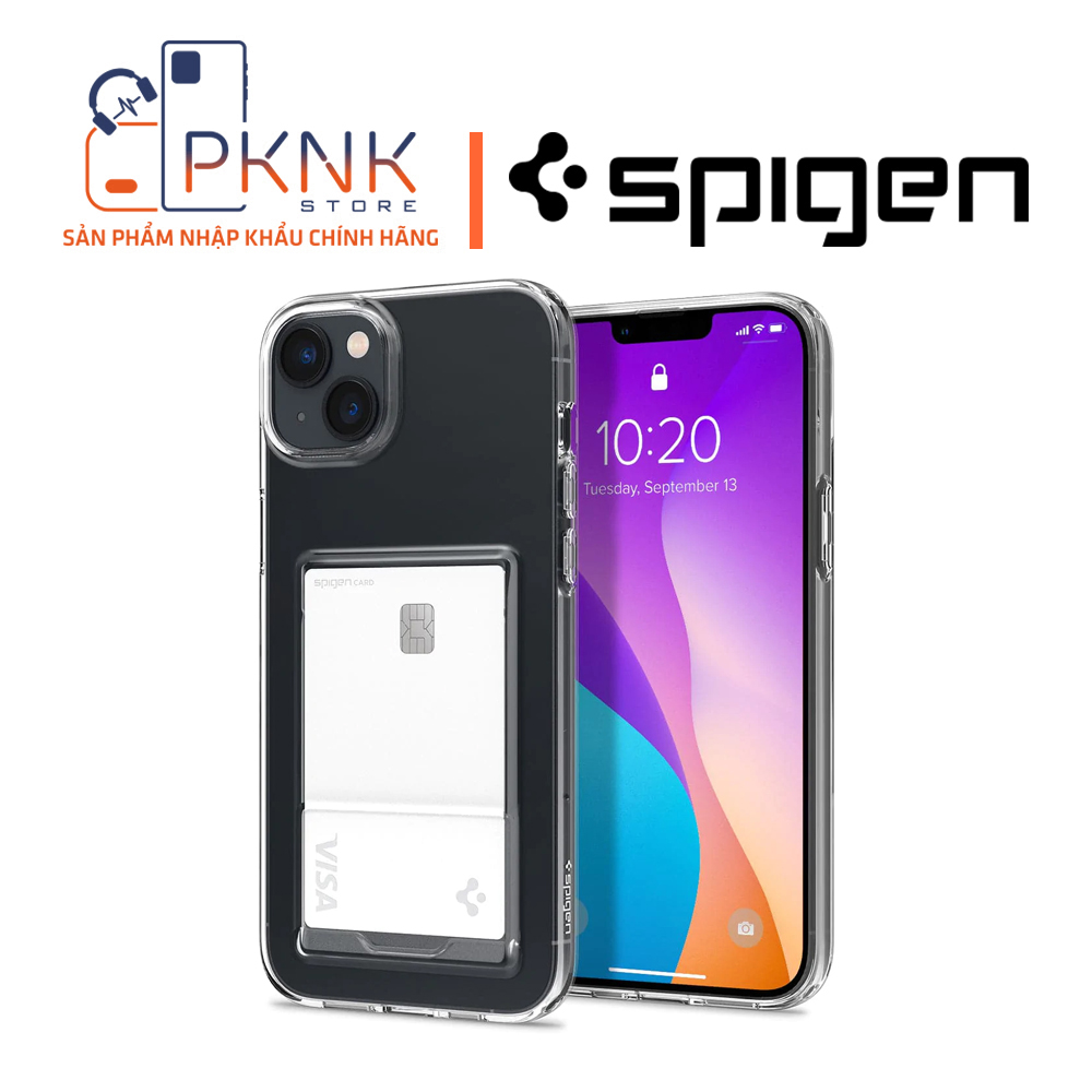 Ốp Lưng Spigen iPhone 14 Plus Crystal Slot I CRYSTAL CLEAR