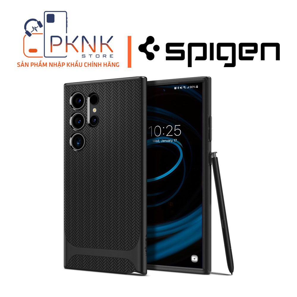 Ốp lưng Spigen Galaxy S24 Ultra Neo Hybrid I Black