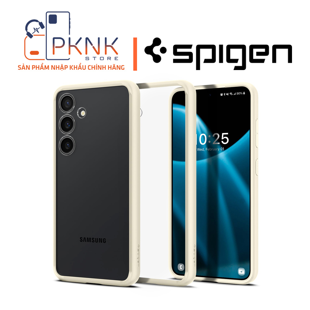 Ốp lưng Spigen Galaxy S24 Ultra Hybrid I Mute Beige