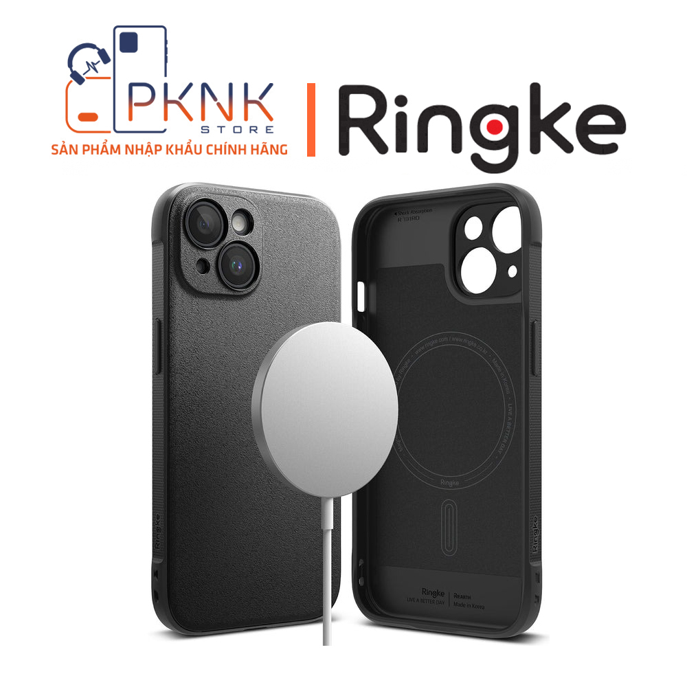 Ốp Lưng Ringke iPhone 15 | Onyx Magnetic - Black