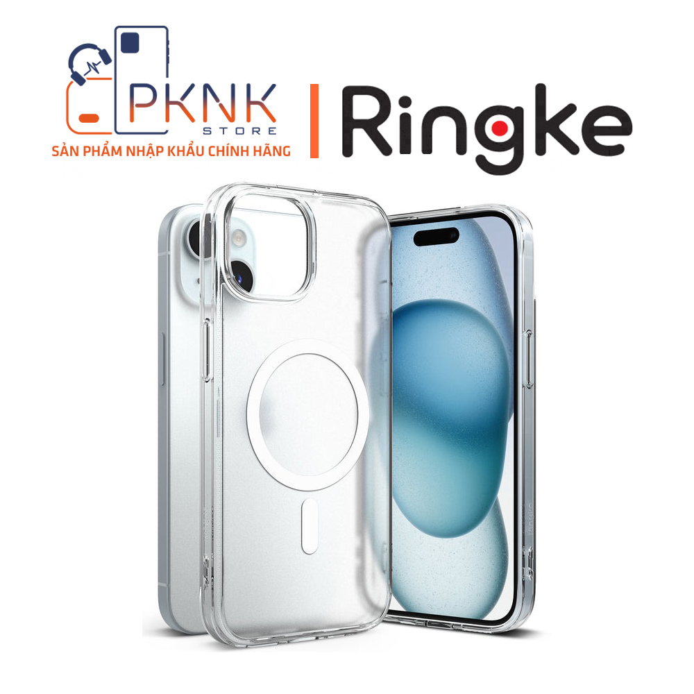 Ốp Lưng Ringke iPhone 15 Plus | Fusion Magnetic - Crystal