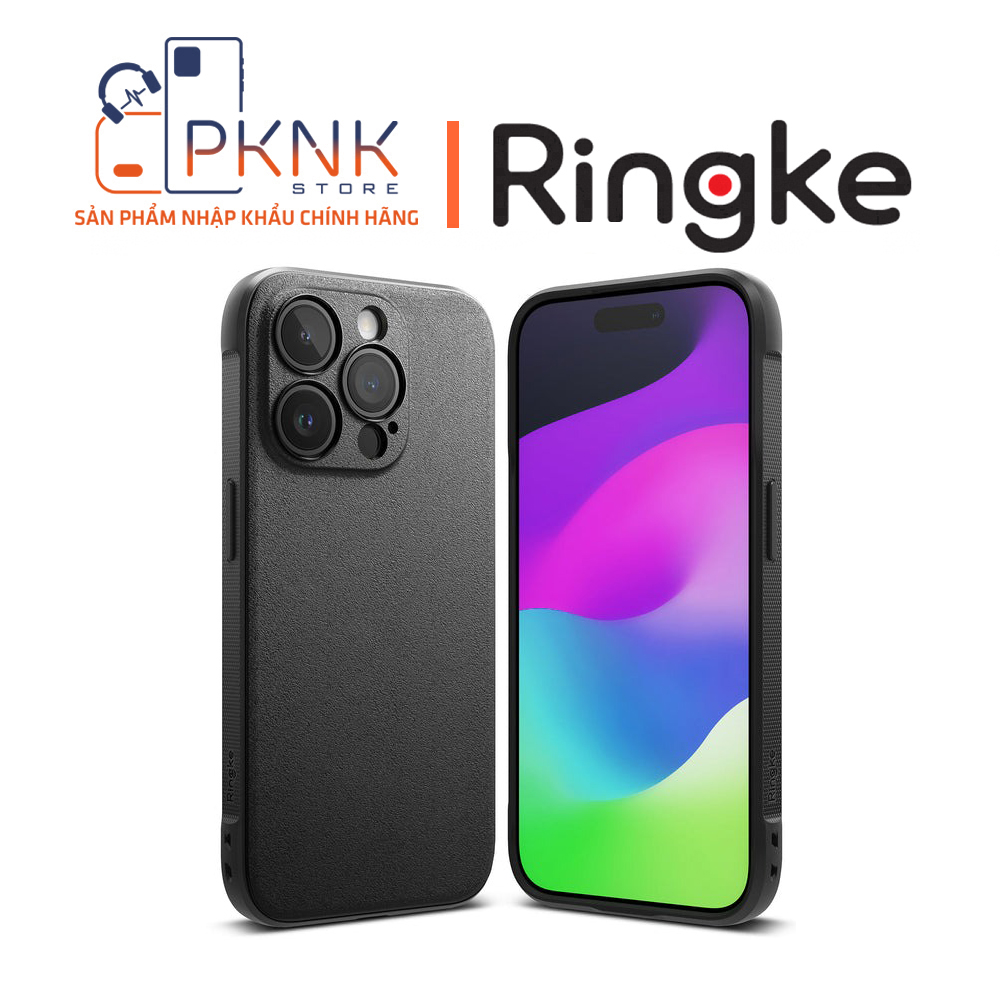Ốp Lưng Ringke iPhone 15 Pro Max | ONYX - Black