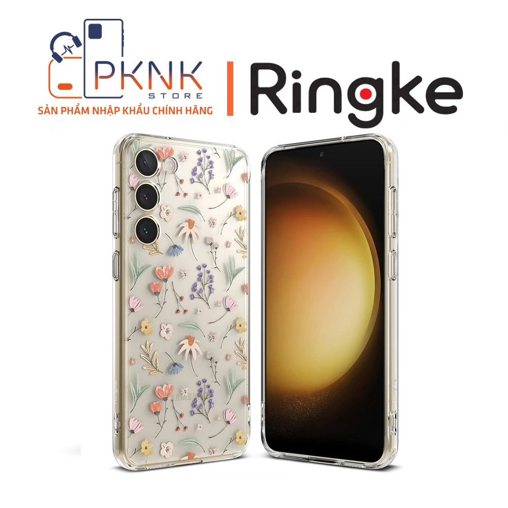 Ringke Galaxy S23 Case | Fusion Design - Dry Flowers