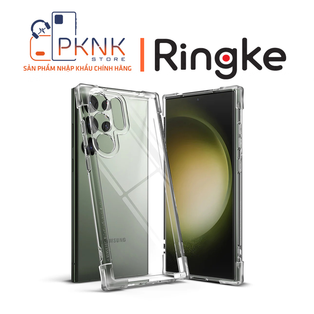 Ringke Galaxy S23 Ultra Case | Fusion Bumper - Clear