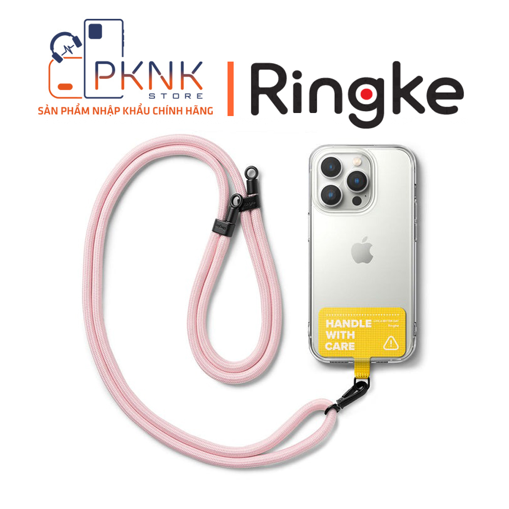 Dây Đeo Ringke Holder Link Strap | Tarpaulin Yellow - Pink
