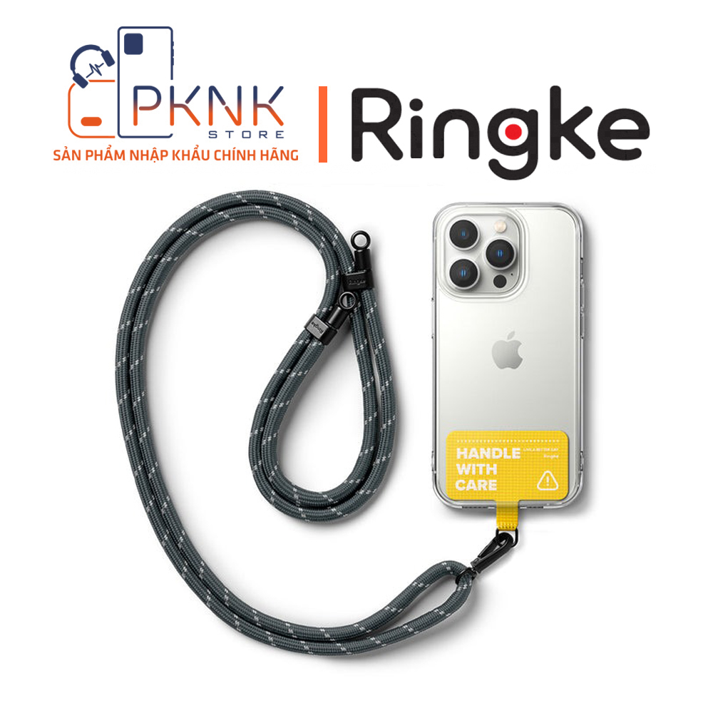 Dây Đeo Ringke Holder Link Strap | Tarpaulin Yellow - Charcoal/Gray
