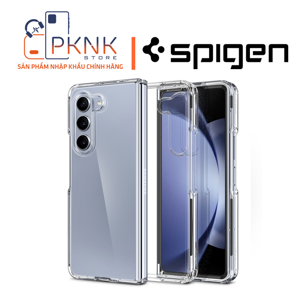 Ốp lưng Spigen Galaxy Z Fold 5 Ultra Hybrid I Crystal Clear