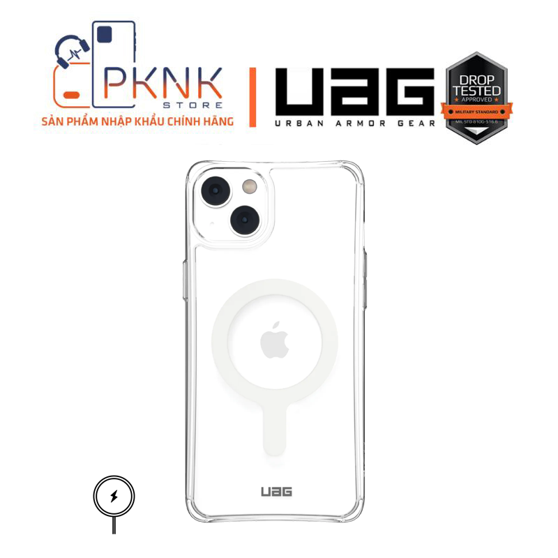 ỐP LƯNG UAG PLYO W MAGSAFE IPHONE 13/14 - ICE