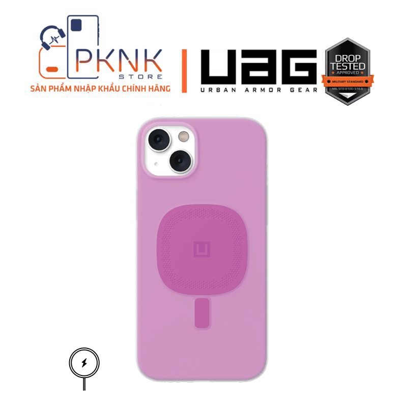 ỐP LƯNG UAG LUCENT V2 W MAGSAFE IPHONE 13/14 - ORCHID