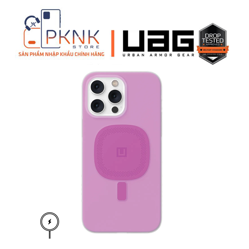 ỐP LƯNG UAG LUCENT V2 W MAGSAFE IPHONE 14 PRO MAX - ORCHID